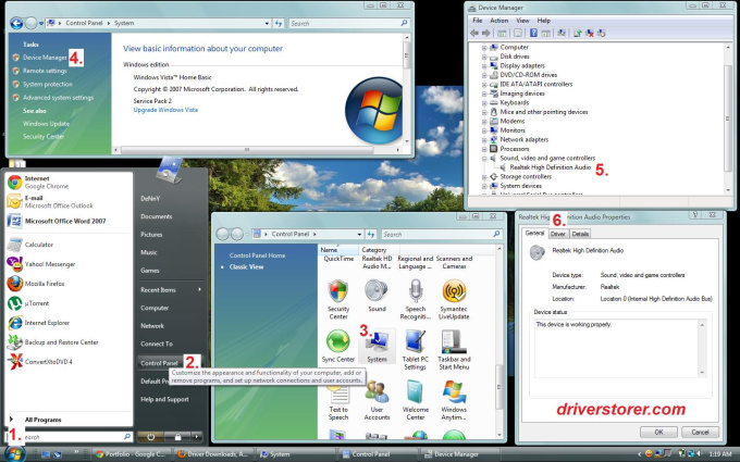 Device Drivers In Windows Vista