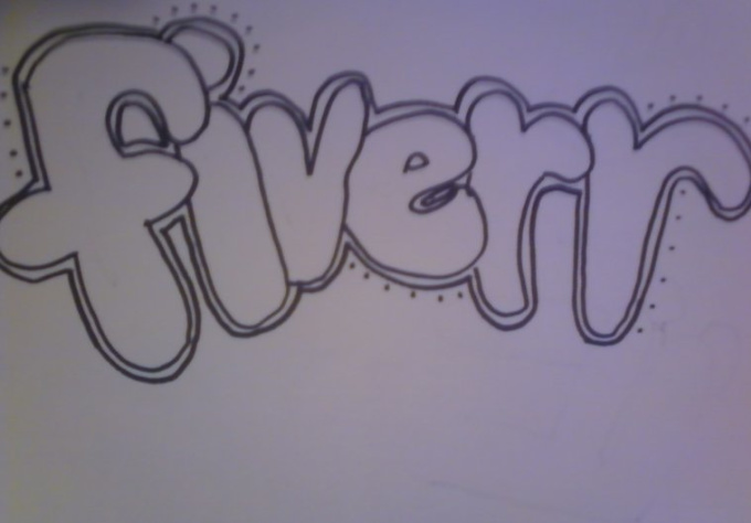 Write Your Name In Bubble Letters Fiverr