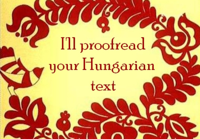Proofread any hungarian text up to 400 words