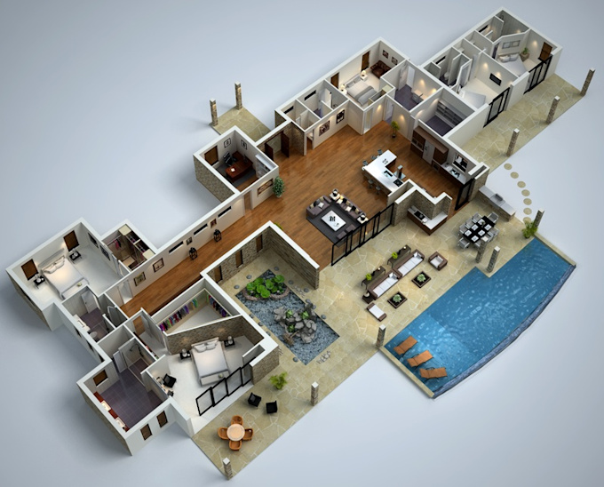 design-floor-plan-for-you-fiverr