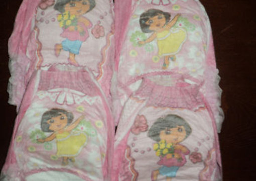 Send Your Little One 8 Dora Pampers Easy Ups With A