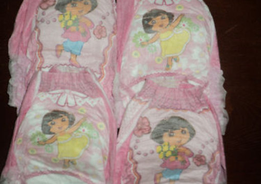 send your little one 8 Dora Pampers Easy Ups with a