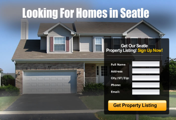 Real Estate Squeeze Page Templates Free