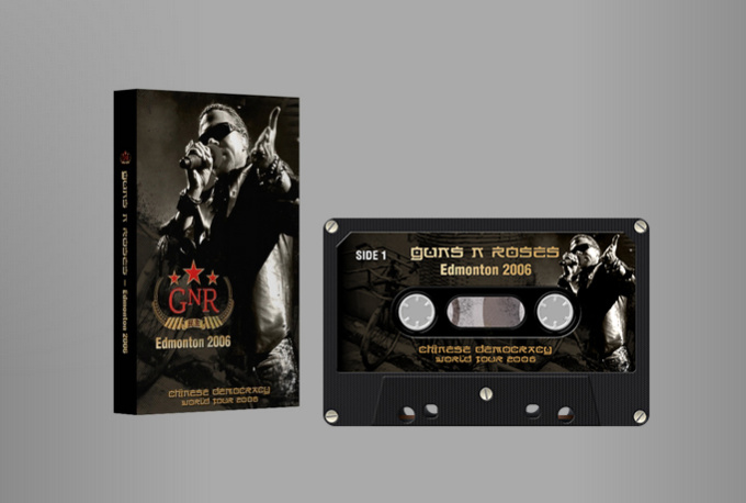 Download design custom cassette tape album cover artwork PSD Mockup Templates