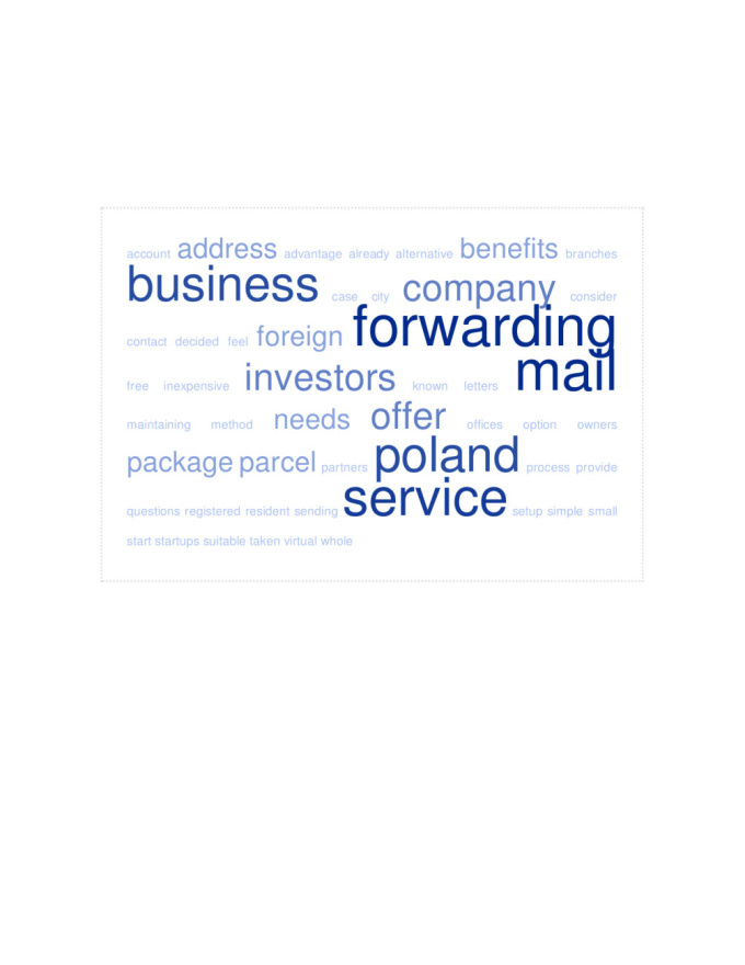 provide you a Polish address and do Mail Forwarding