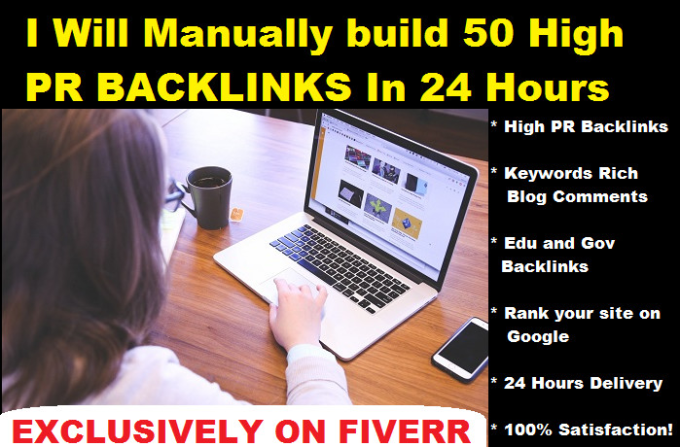manually Build 50 High Pr BACKLINKS