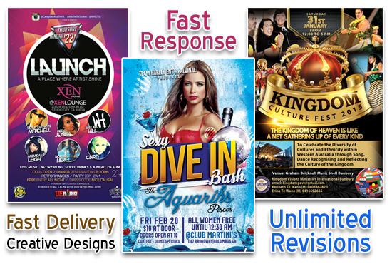 design eye catching Bespoke Flyer,Brochure Poster