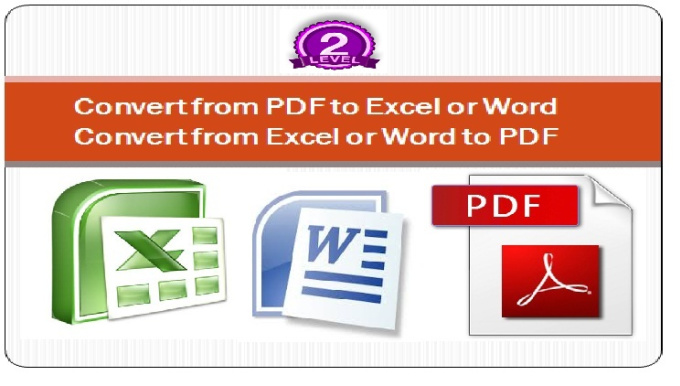 convert PDF to Excel or Word format - fiverr