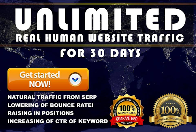 drive Unlimited Google Search Traffic For 30 Day