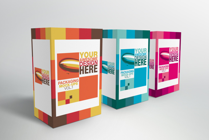 Download design 3D Product Packaging Mockup | Fiverr