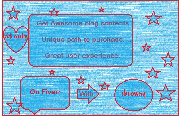 create an awesome content for your blog or website