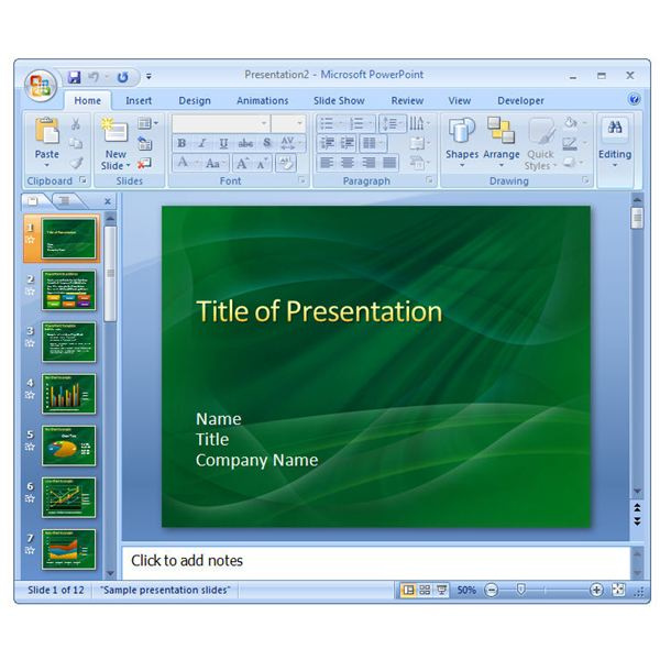 powerpoint presentations examples