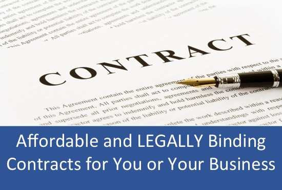 Contracts 101: Make a Legally Valid Contract