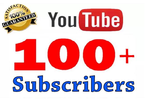 provide 100 YouTube subscribes in 1 day