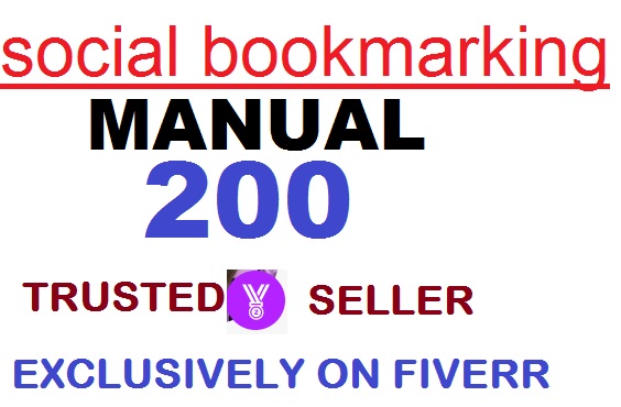 do manual social bookmarking upto 200