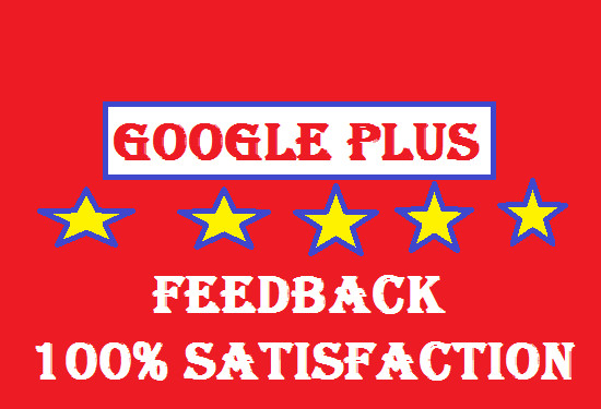 post a positive google plus,within 48 hours