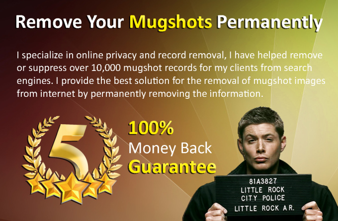 remove your mugshot online