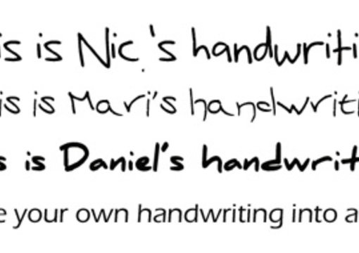 turn your handwriting into a FONT | Fiverr