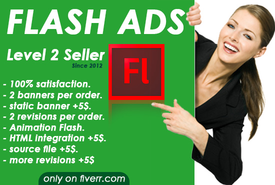 Make a flash ads or static banner