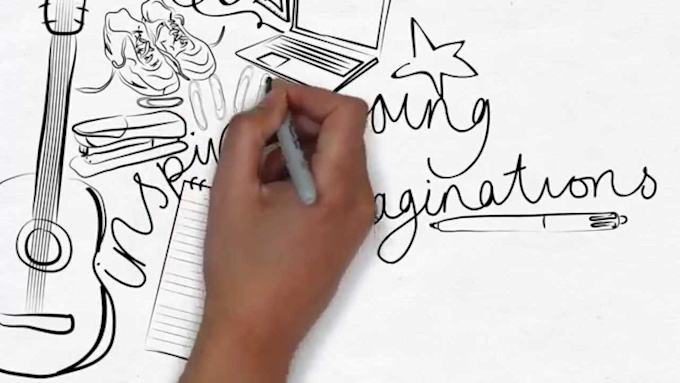 create a Professional Stunning Whiteboard Animation Video