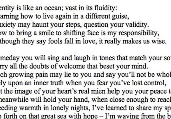 write a rhyming poem spelling out a name of your choice - fiverr