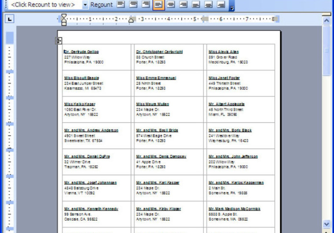 how to print address labels from excel office 2016