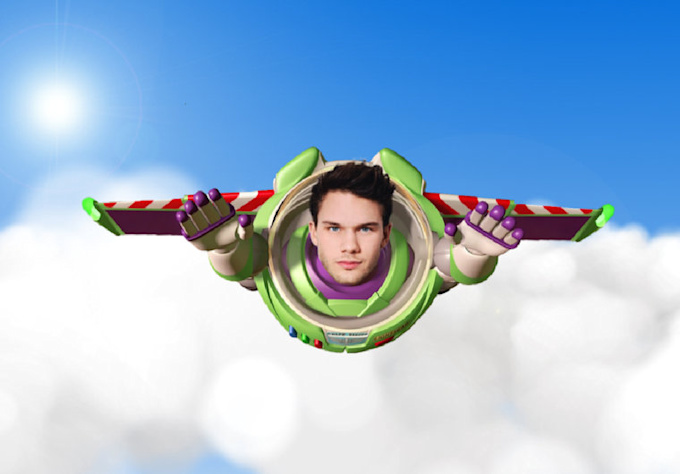 make a video of your kids flying as BUZZ Lightyear - fiverr
