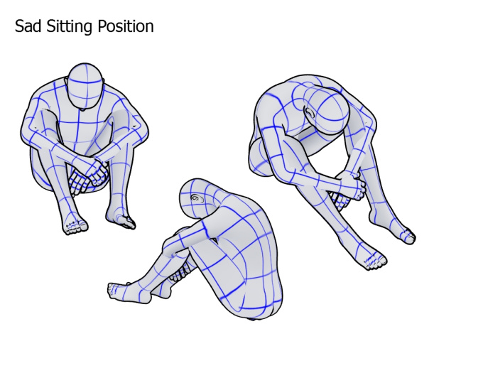 send you 5 virtual poses to help you draw anime or