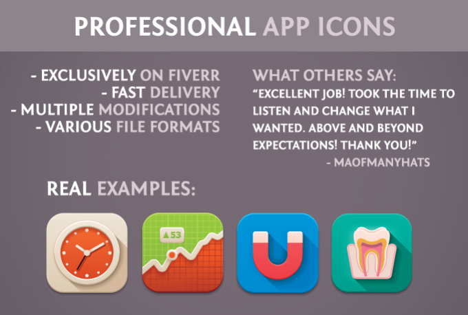 design professional APP icon