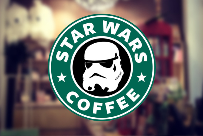 create your own custom Starbucks logo - fiverr