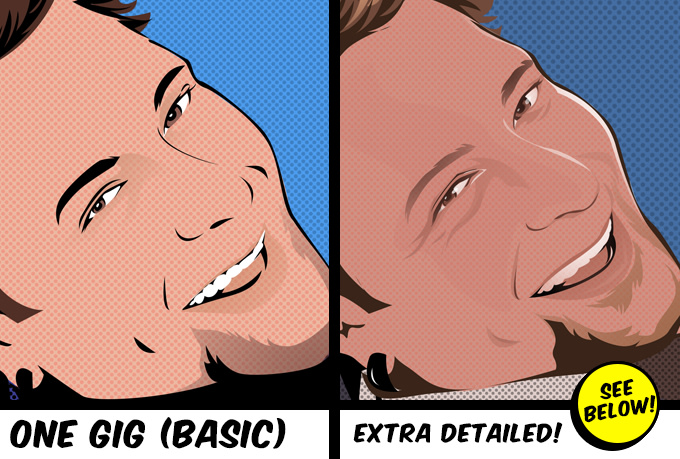 make an ILLUSTRATION of your photo - EXTRADETAILED