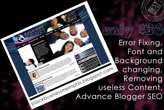 design Blogger Website And Html