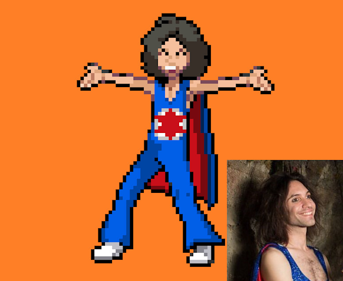 design a Pokemon trainer sprite based on your face