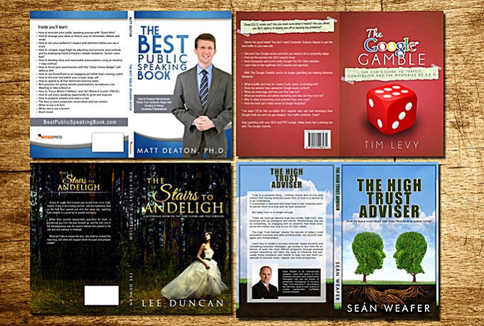 do a book cover or a movie poster, flyers for you