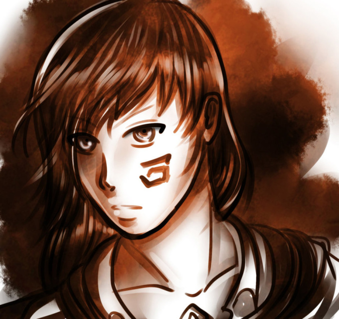 draw a portrait in a semi realistic anime style - fiverr