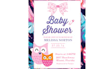 create a cute baby shower invitation