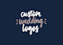 design a custom wedding logo